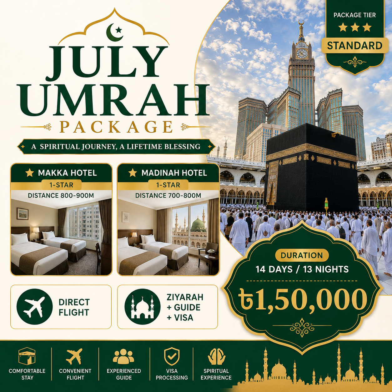 July Umrah Package